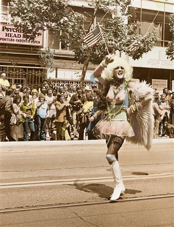 CONRAD GRODSKY (1924-2010) An archive of 22 photographs depicting the 1979 San Francisco Gay Freedom Day Parade.